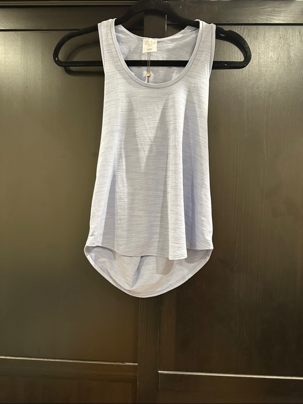 CALIA Light Blue Scoop Neck Women's Tank Top